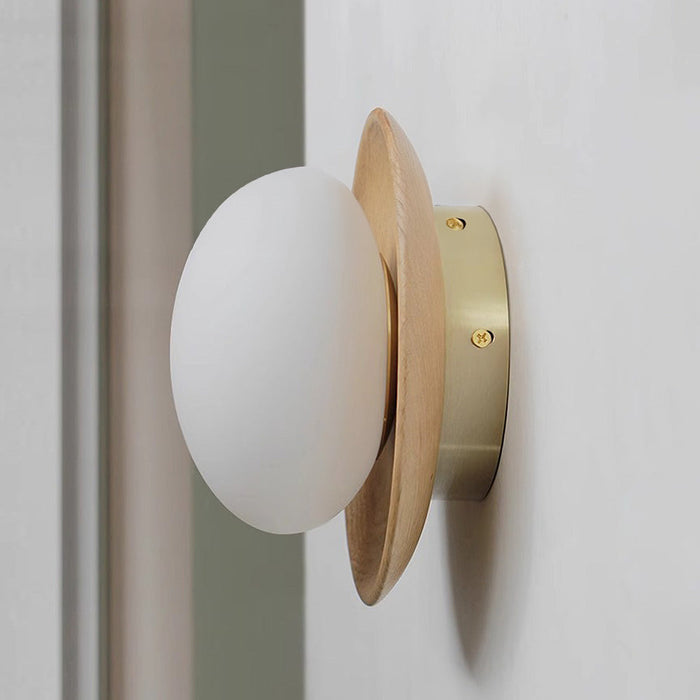 Ozon Houten Wandlamp
