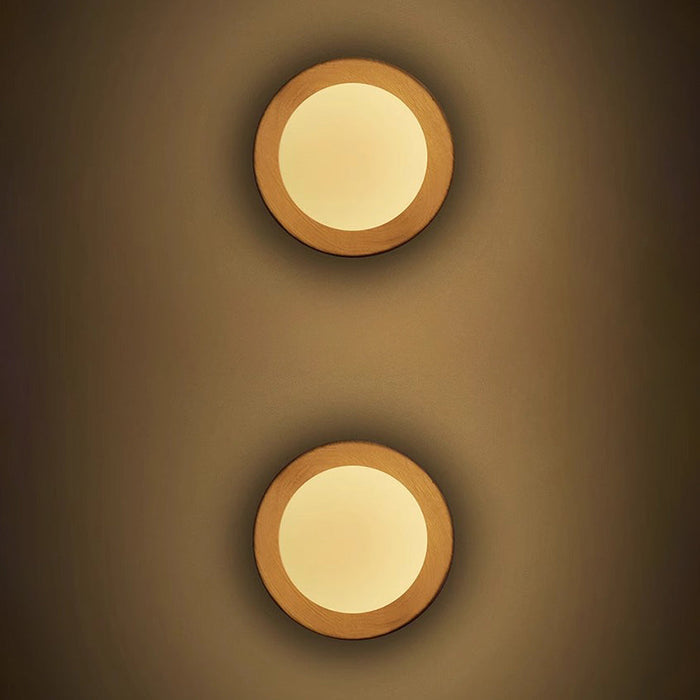 Ozon Houten Wandlamp