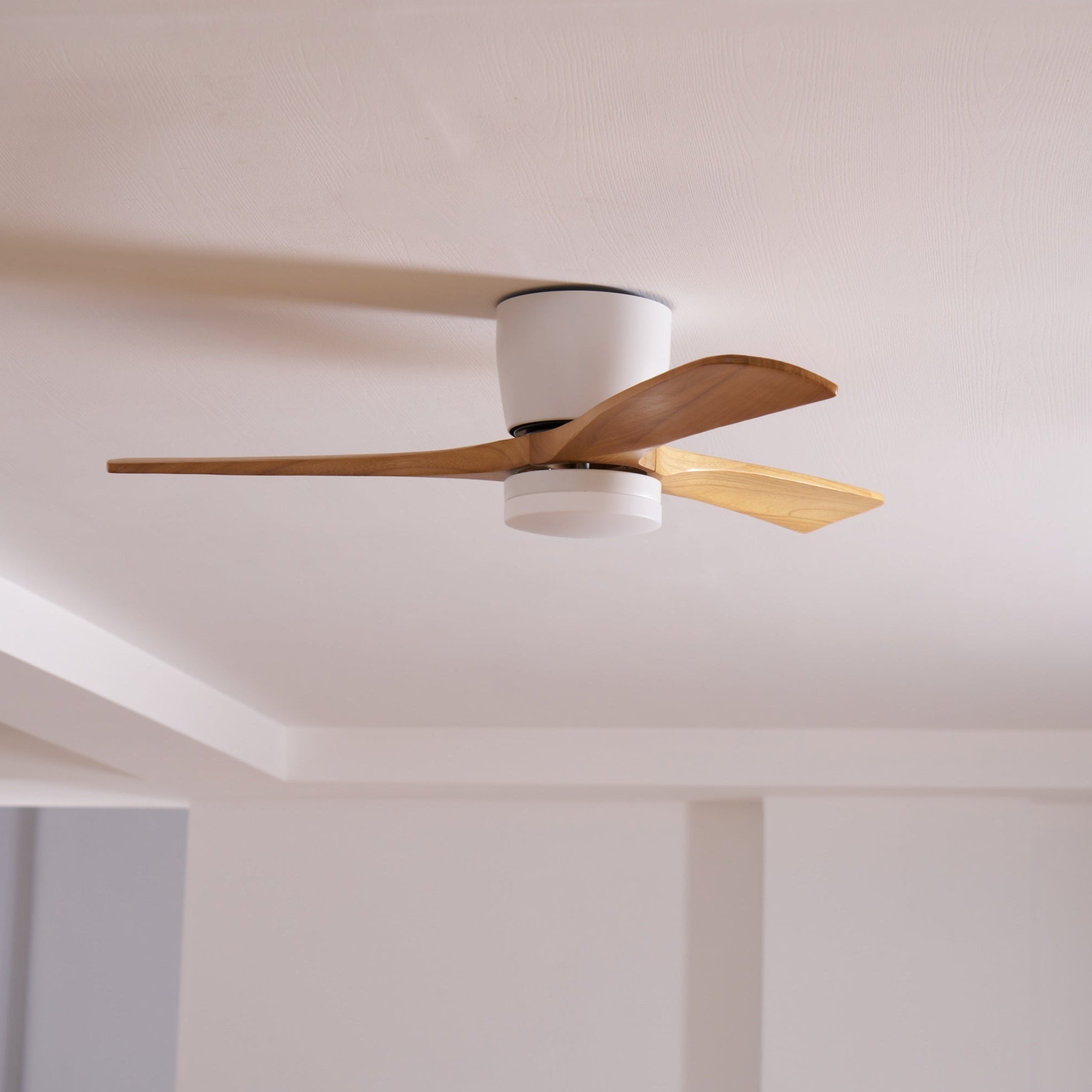 Lyio Houten LED Plafondventilator