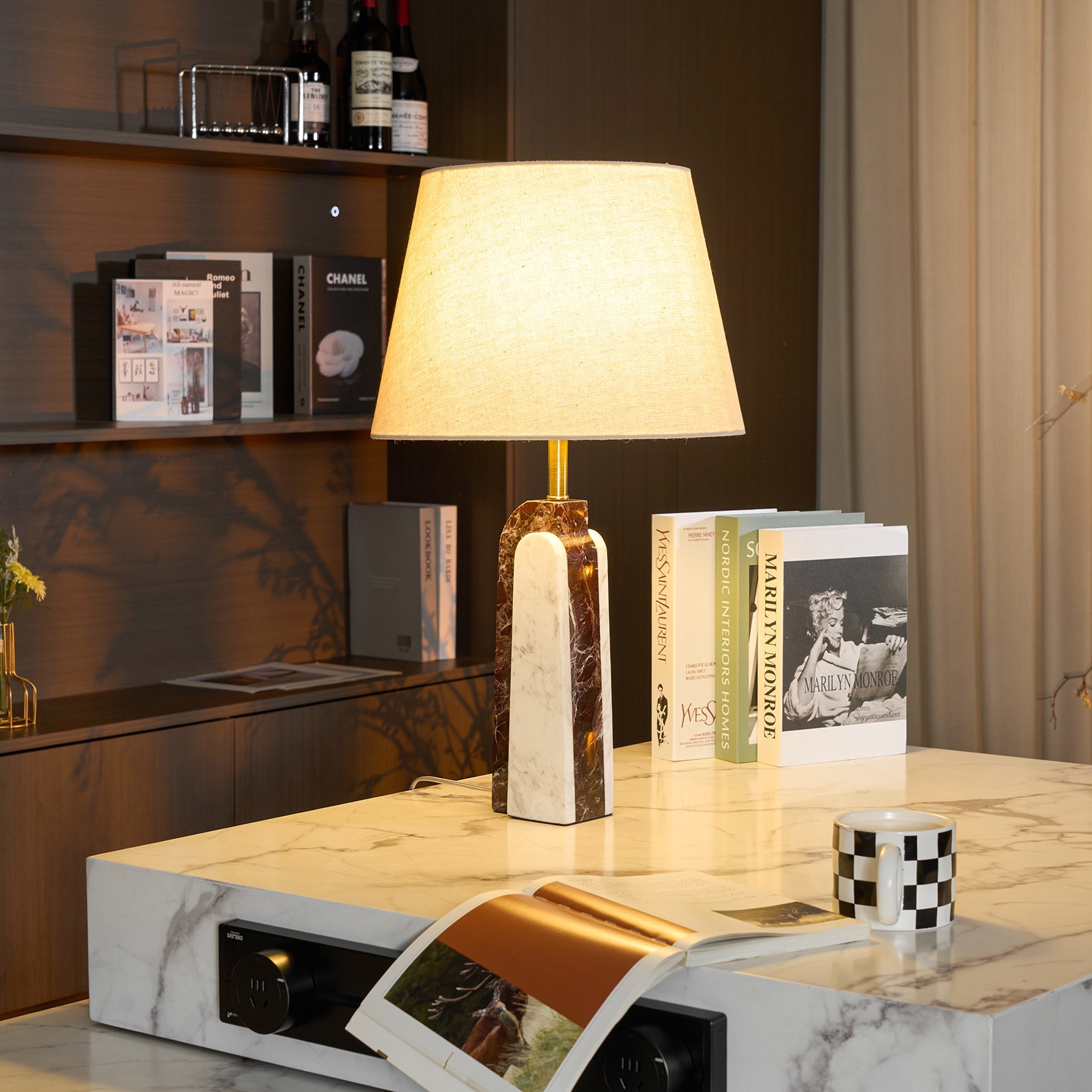 Melorese Marmeren Tafellamp