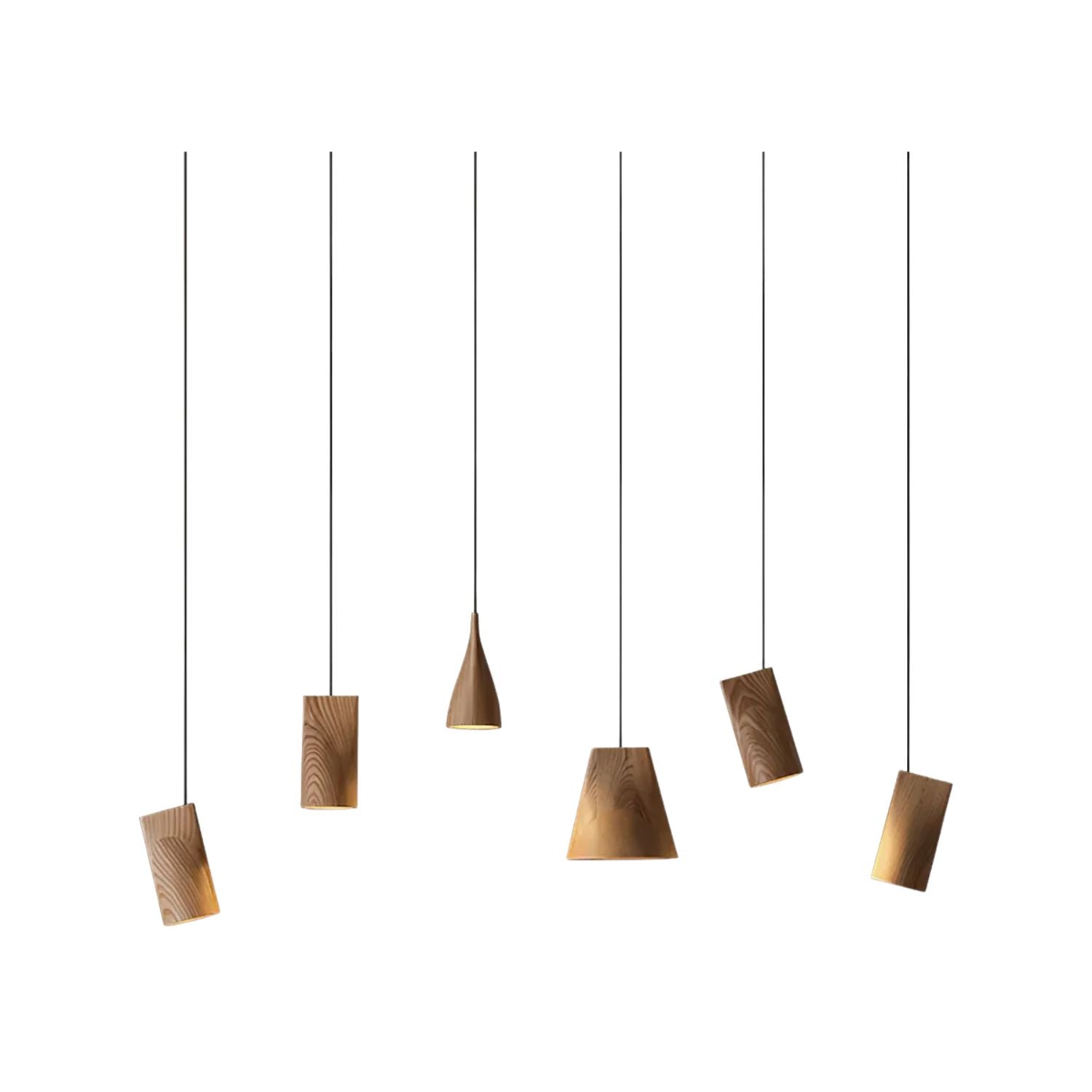 Dellse Houten Hanglamp