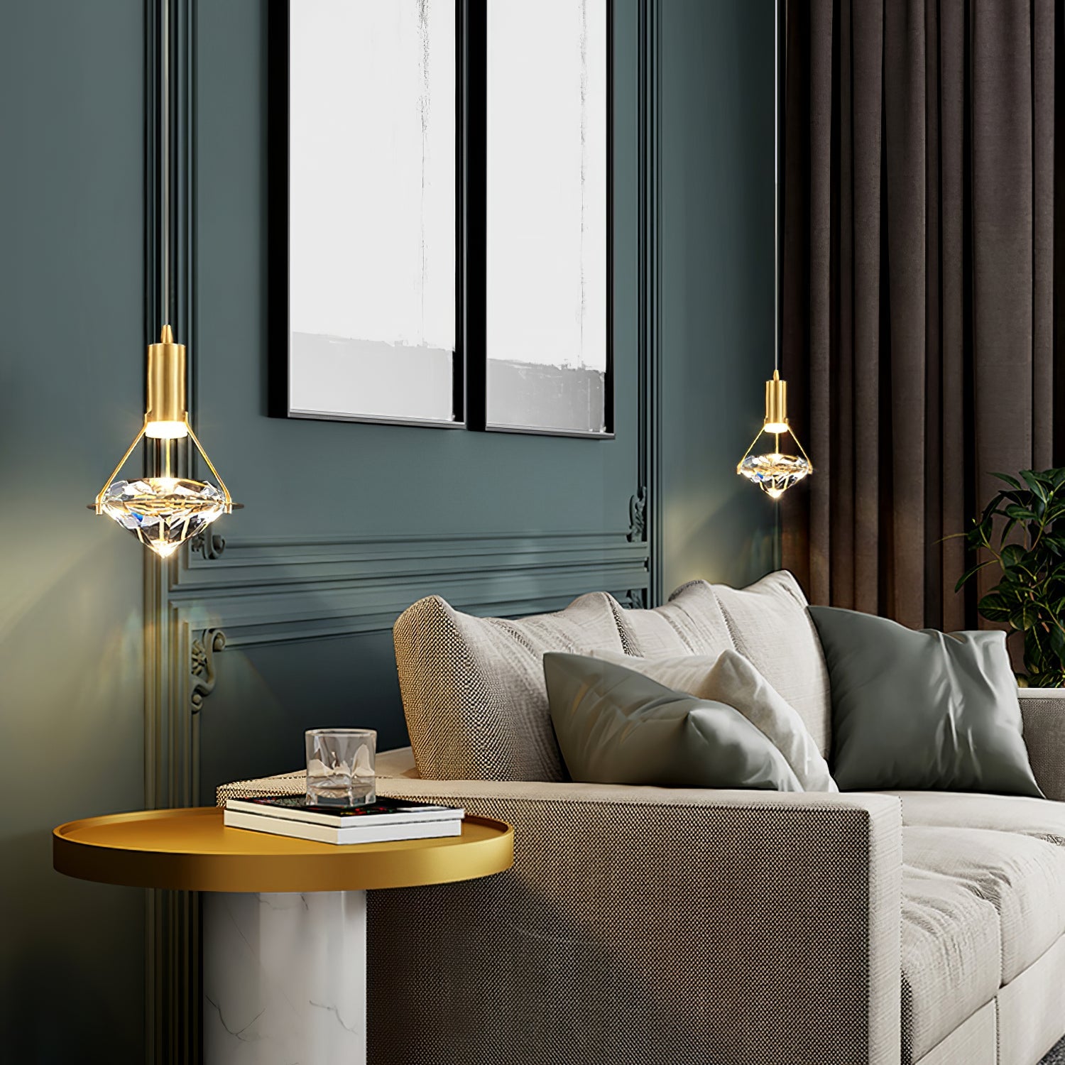 Lampada a sospensione Diajo