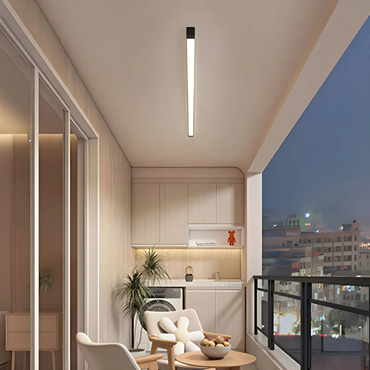 Monterio Lineaire Plafondlamp
