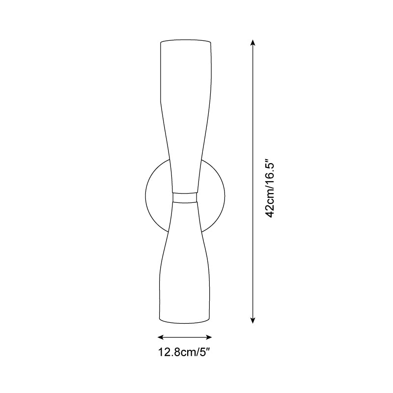 Lampada da parete Delizora