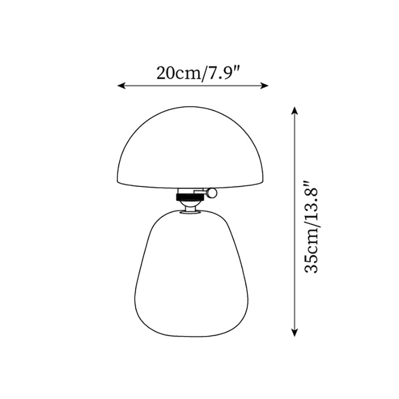 Deyra Houten Tafellamp