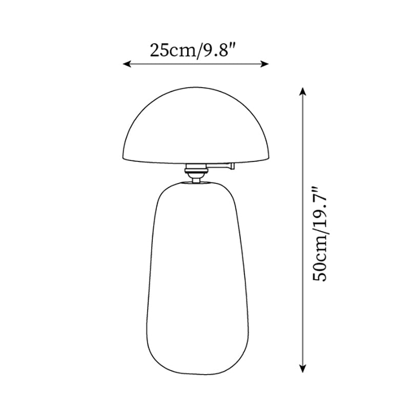 Deyra Houten Tafellamp