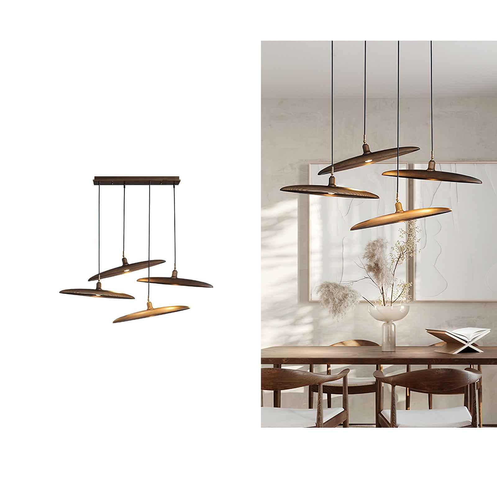 Boatefa Houten Hanglamp
