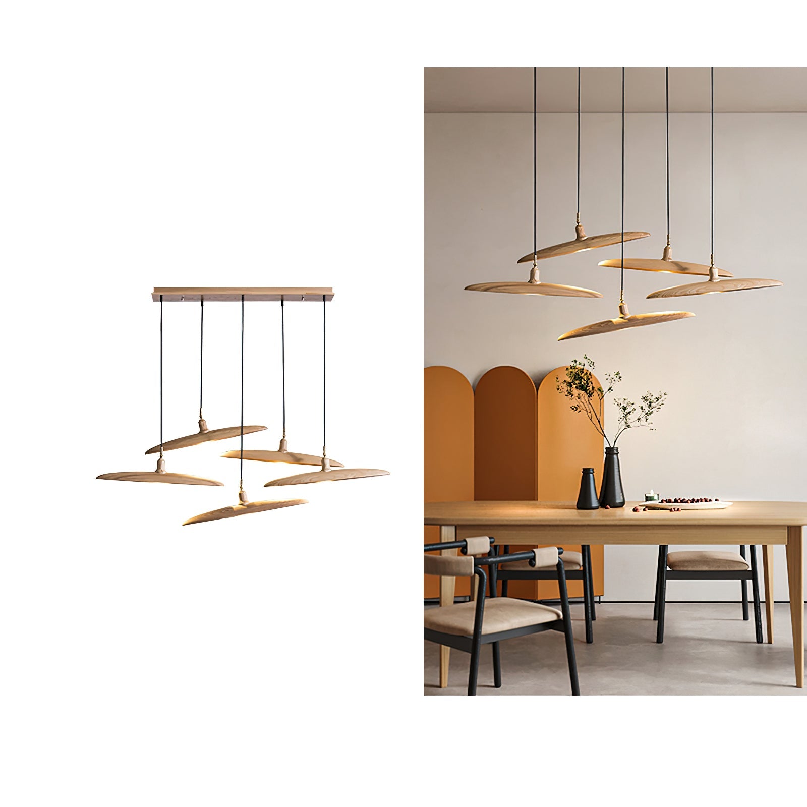 Boatefa Houten Hanglamp