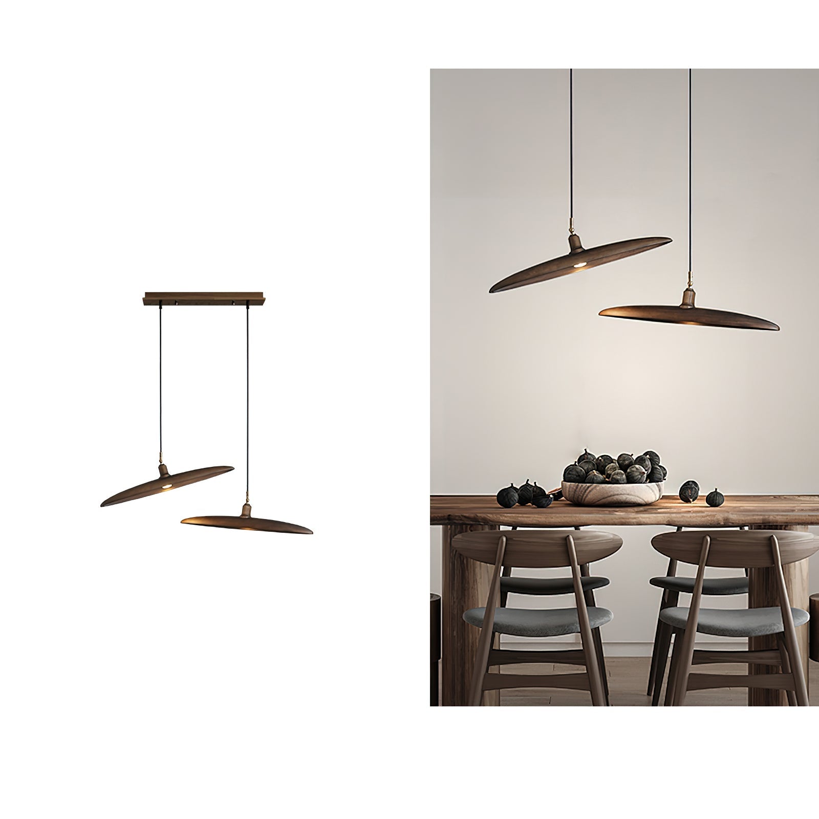 Boatefa Houten Hanglamp