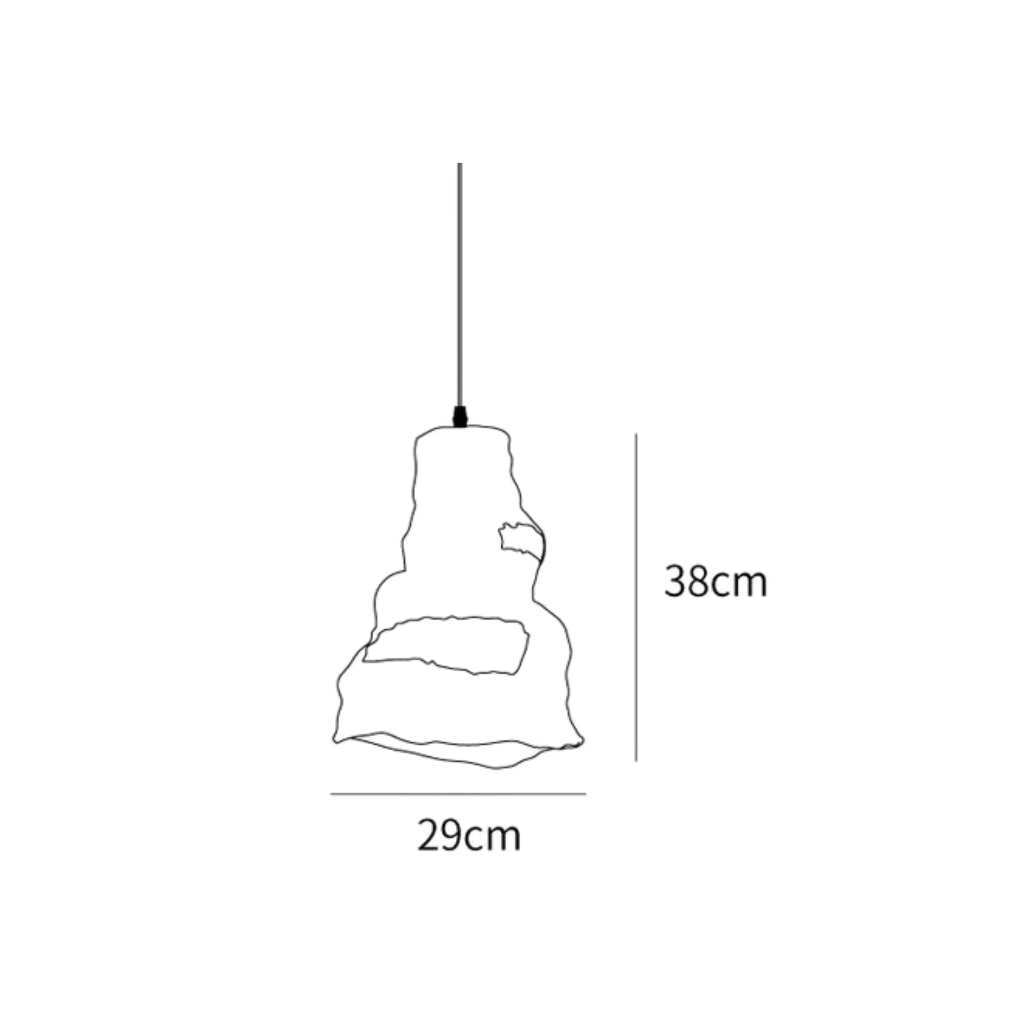Lampada a sospensione Ferismo