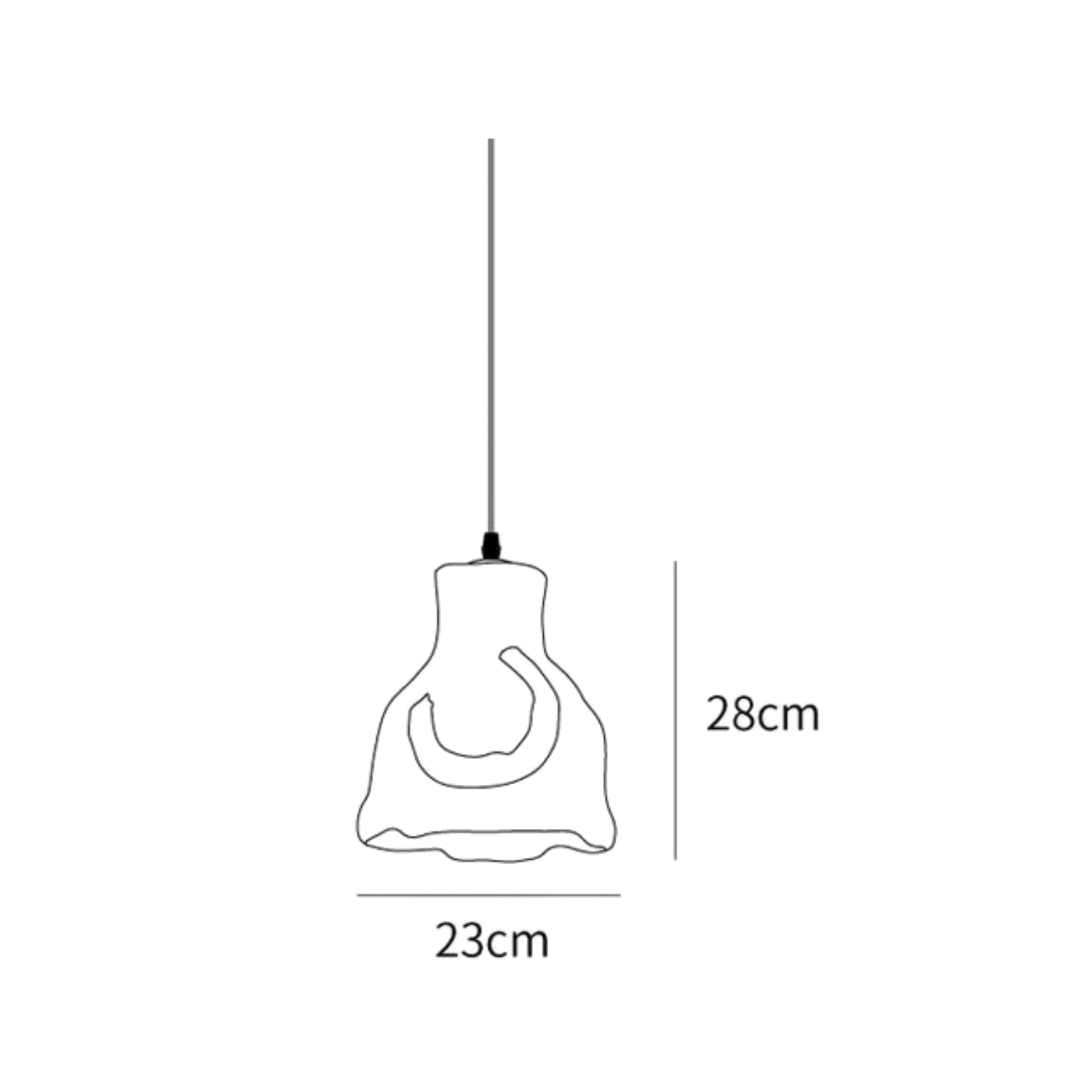 Lampada a sospensione Ferismo