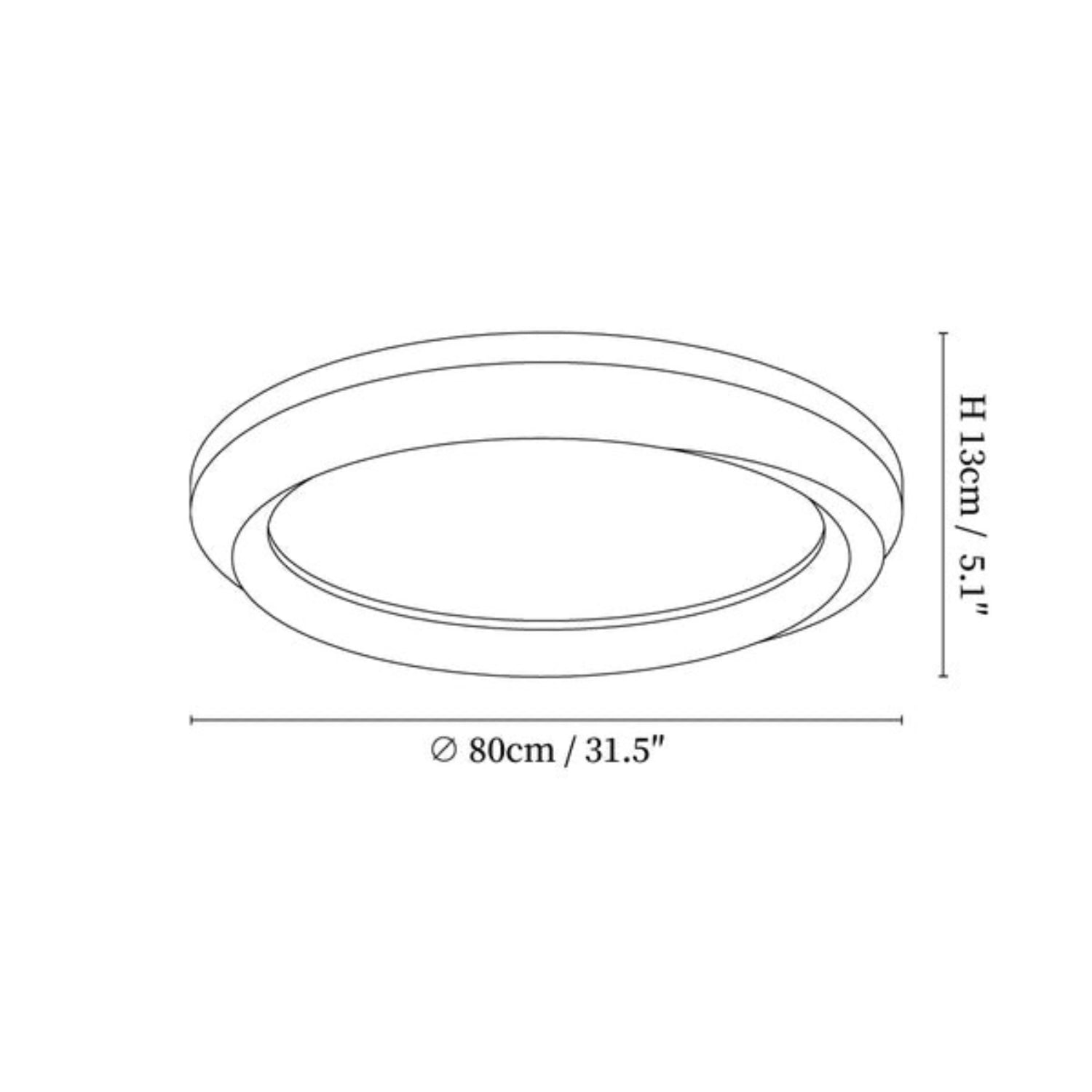 Belosca Lampada da Soffitto in Legno
