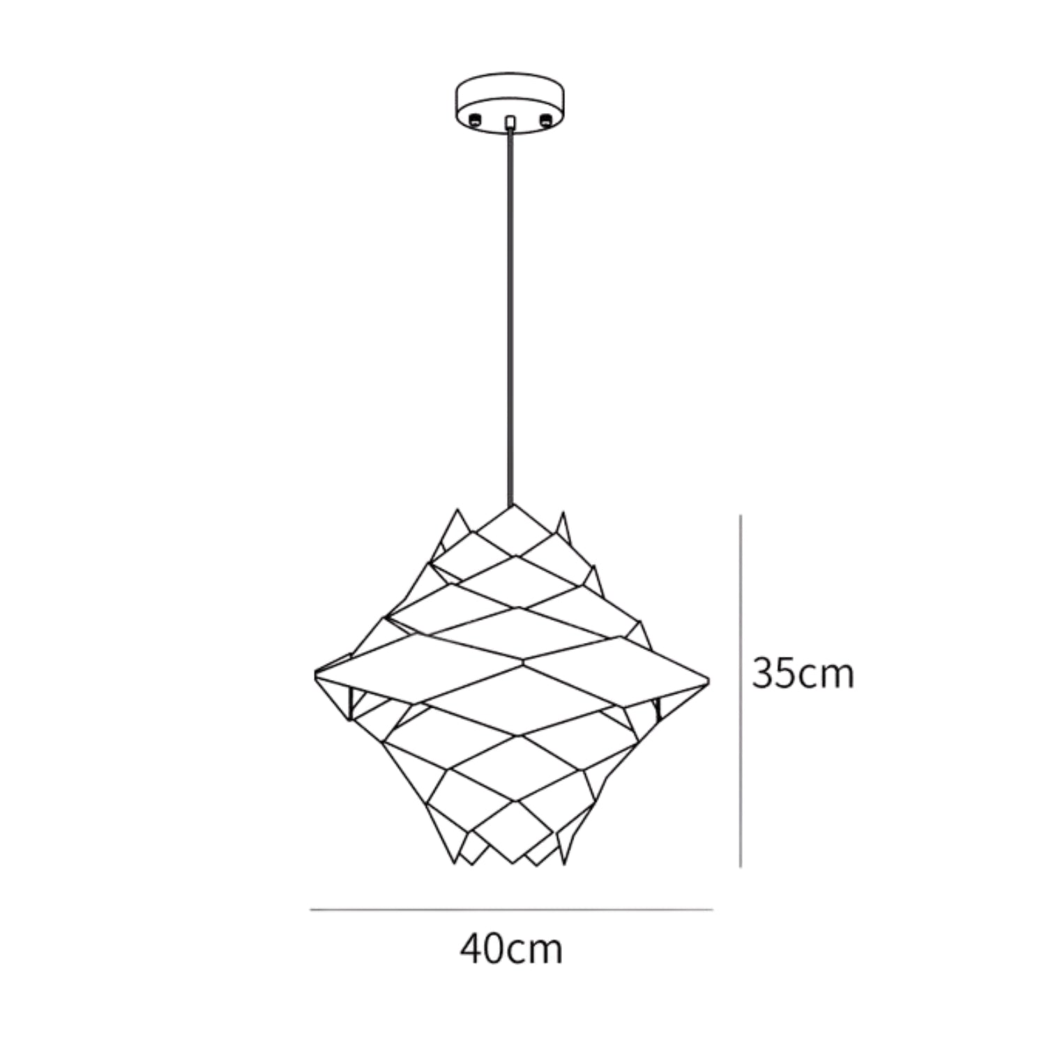 Lampada a sospensione Meconi