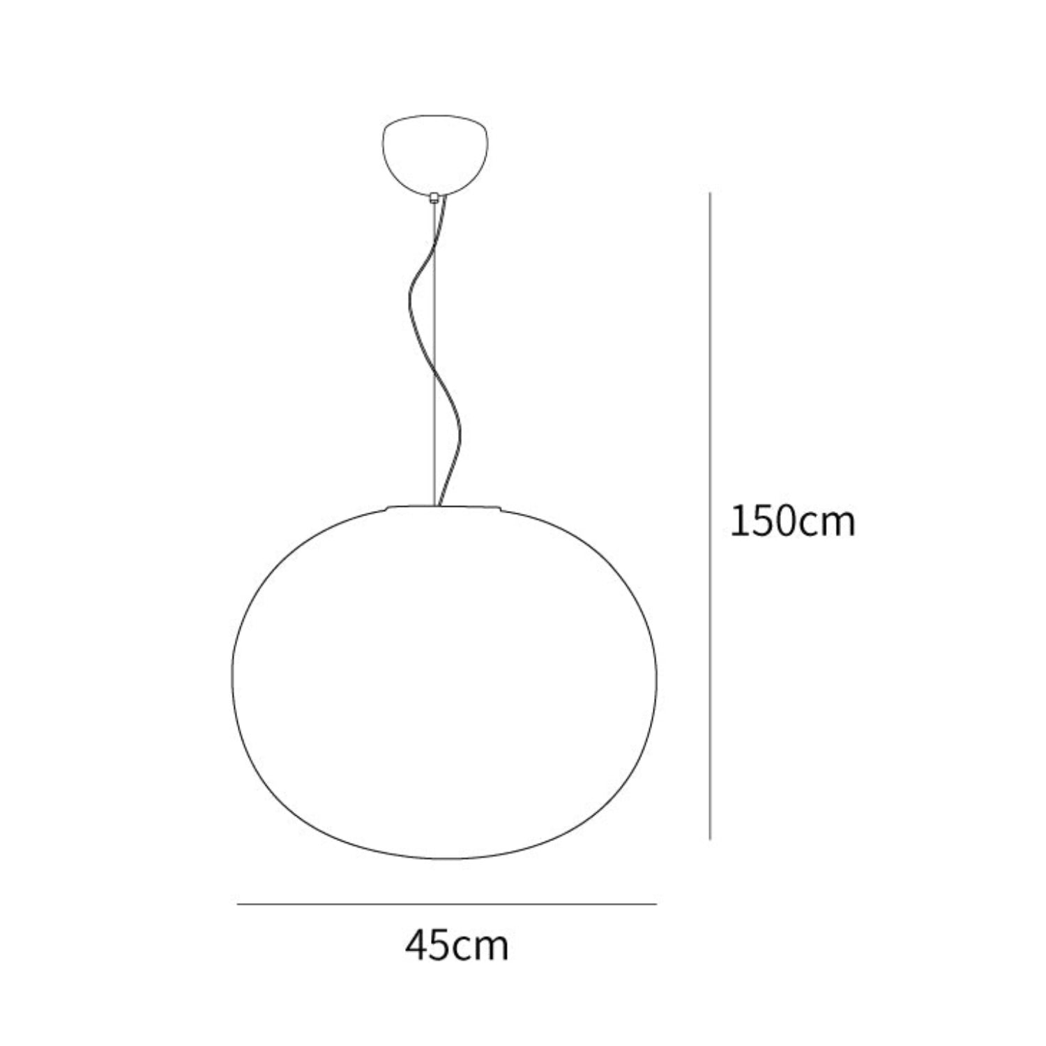 Lampada a sospensione Gobell