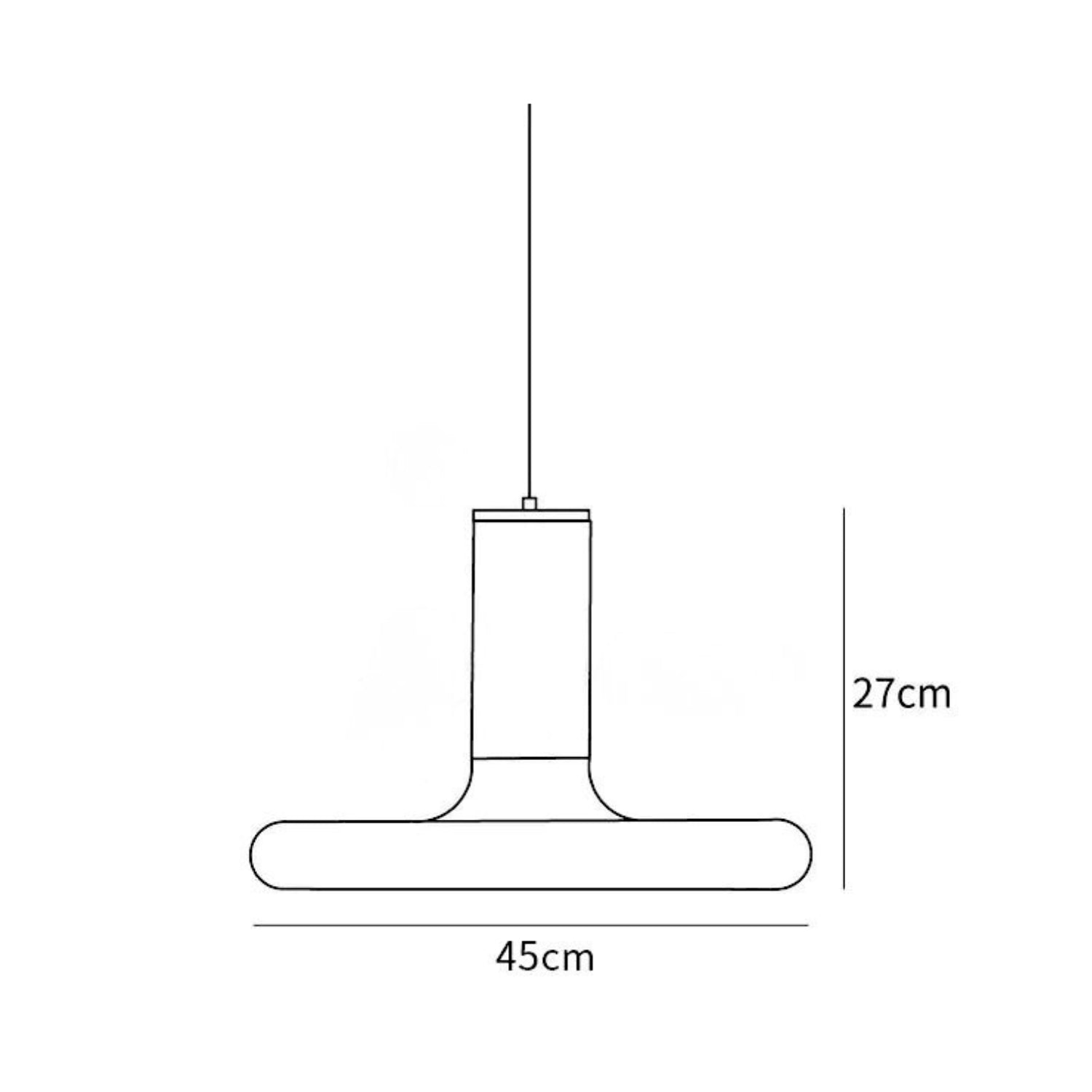 Lampada a sospensione Simeno