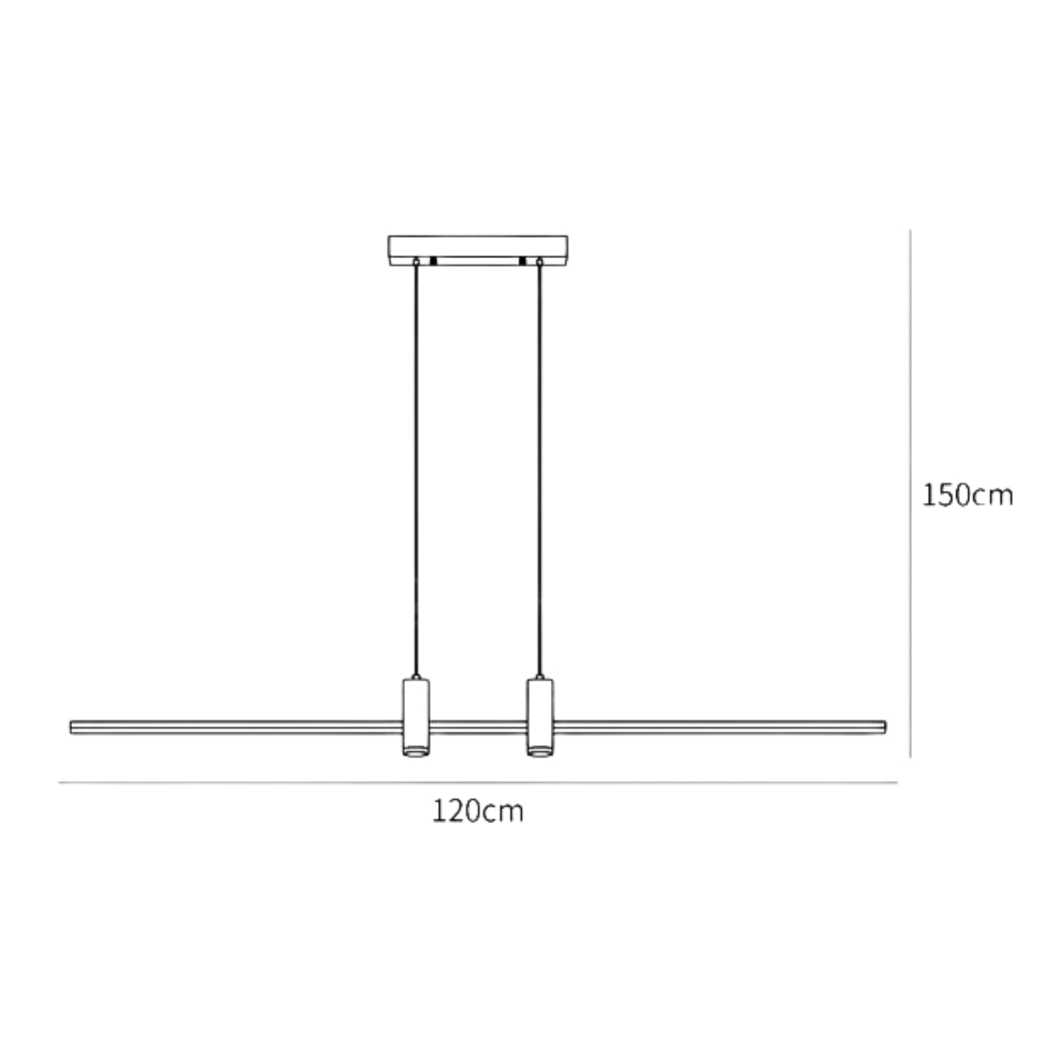Lampada a sospensione Lesyco