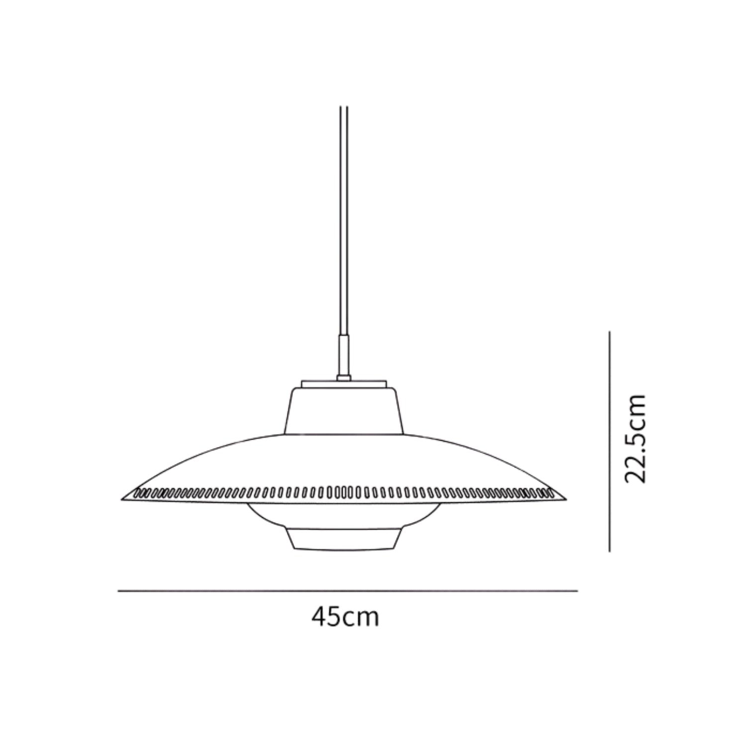 Lampada a sospensione Opaze