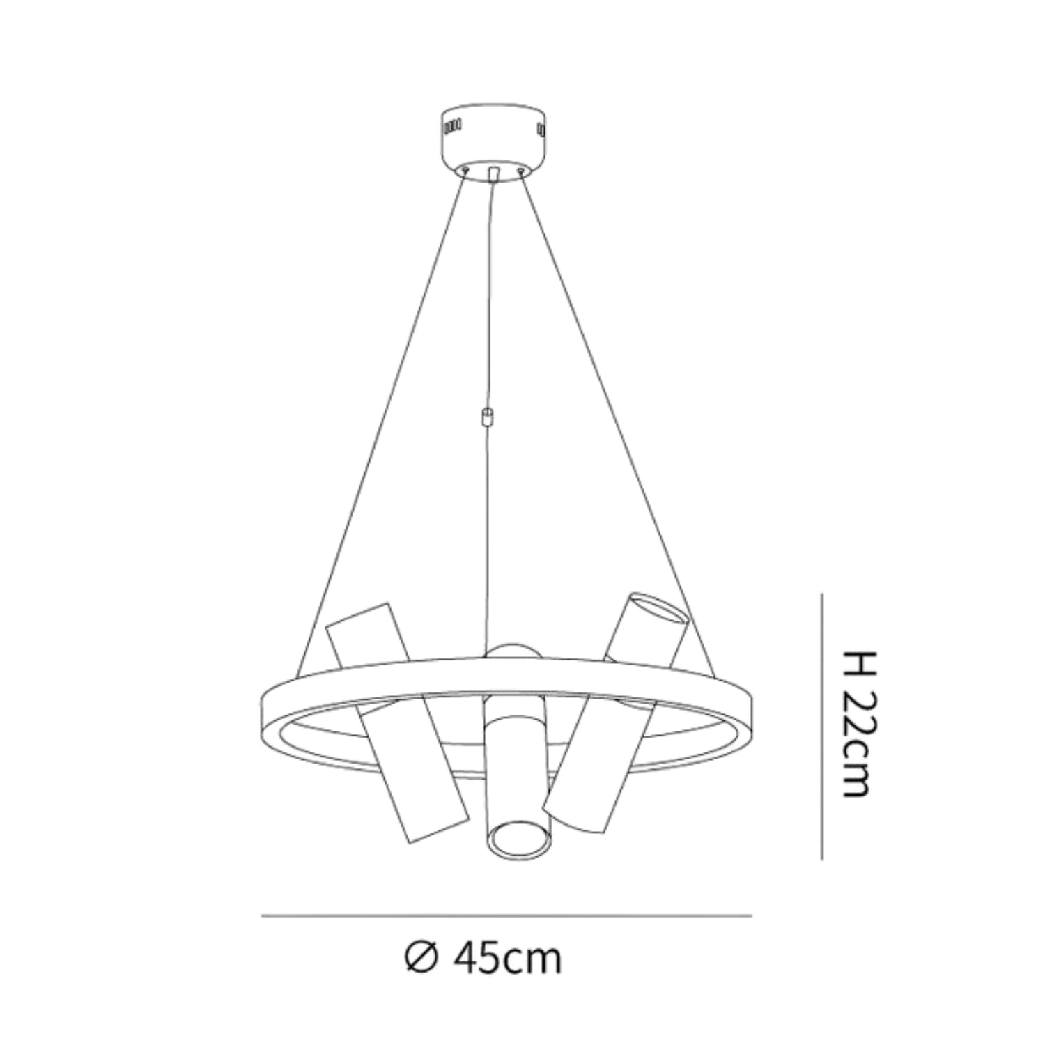 Lampada a sospensione Cirpone