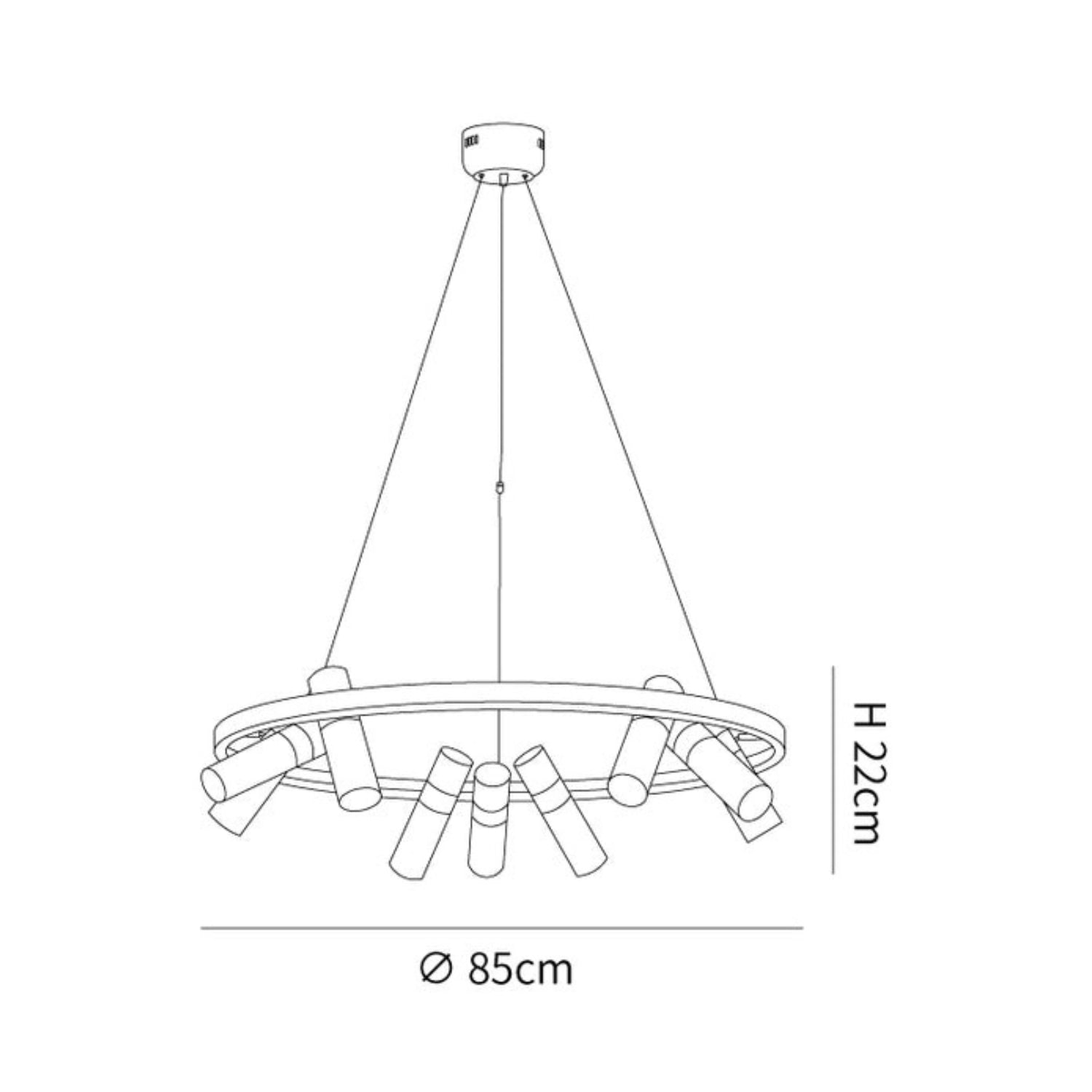 Lampada a sospensione Cirpone