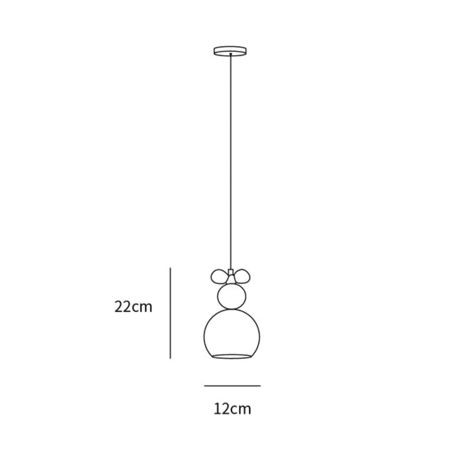 Lampada a sospensione Laeyza