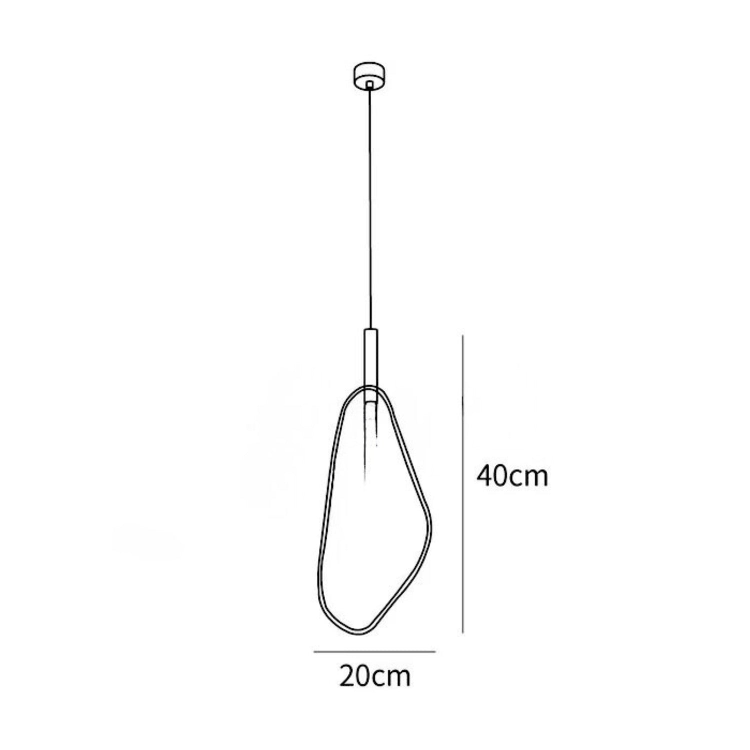 Lampada a sospensione Fonesa