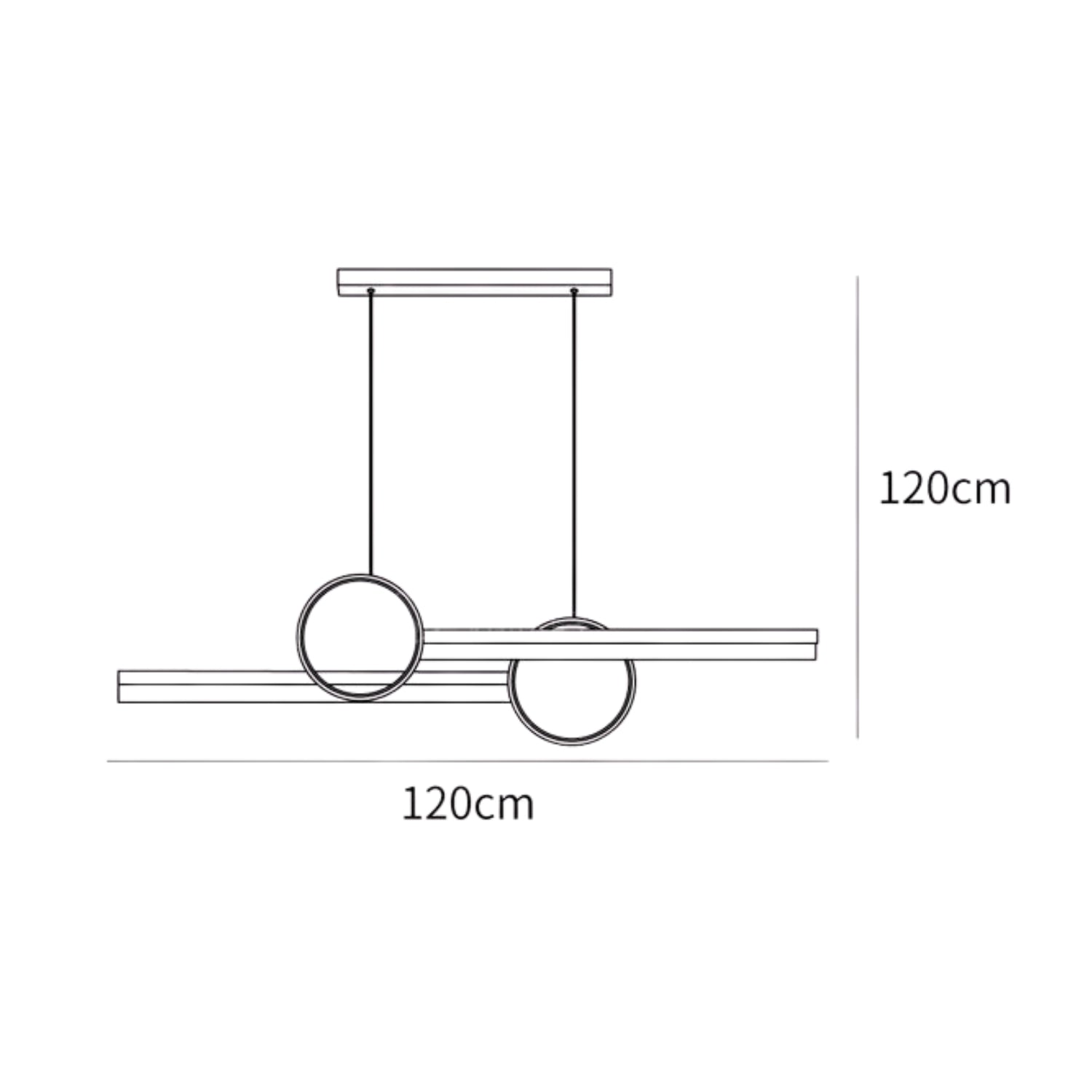 Lampada a sospensione Dougoles