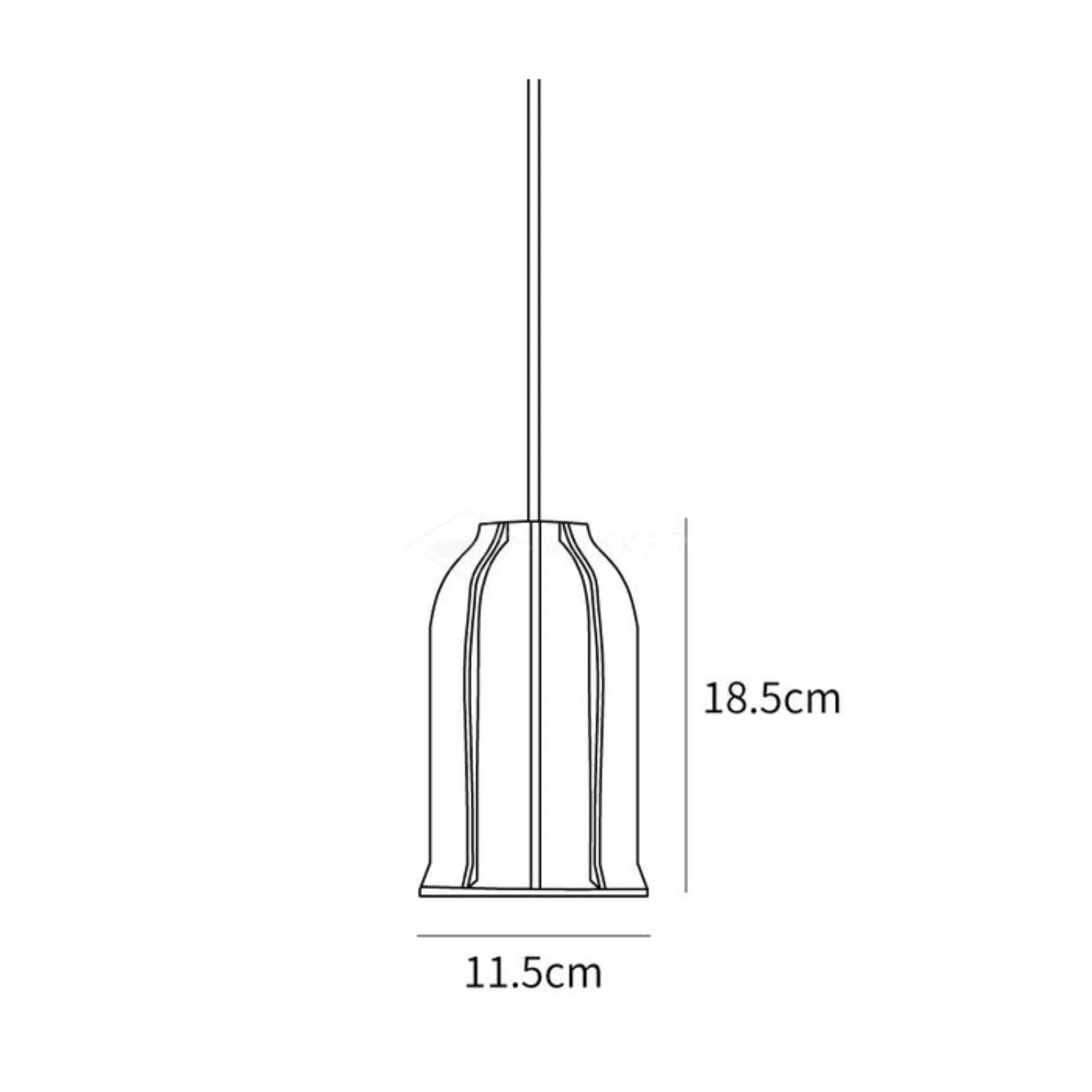 Lampada a sospensione Sokelin