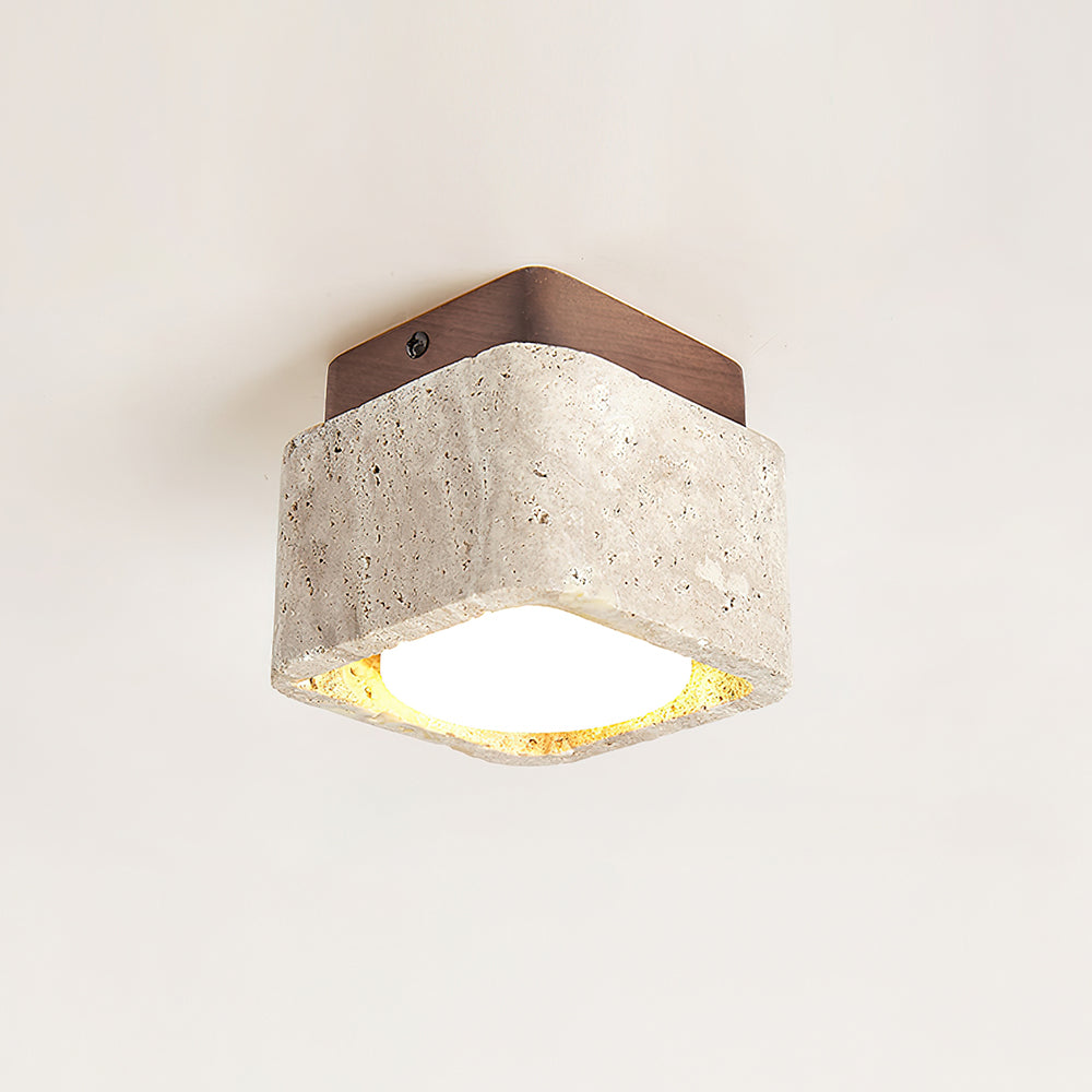 Dricovo Natuursteen Plafondlamp