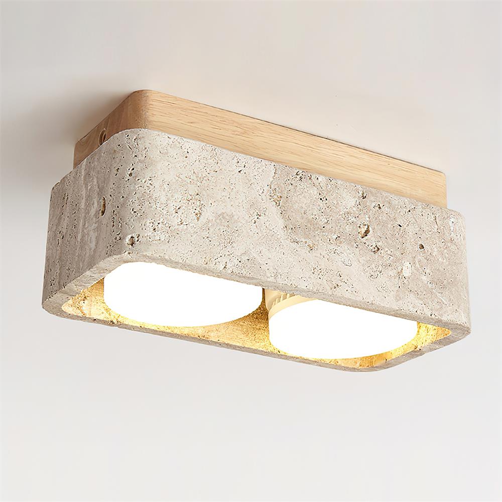 Dricovo Natuursteen Plafondlamp