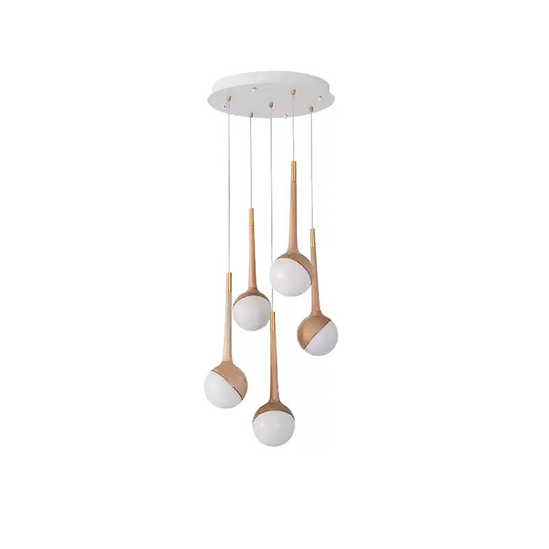 Mossy Drop Houten Hanglamp