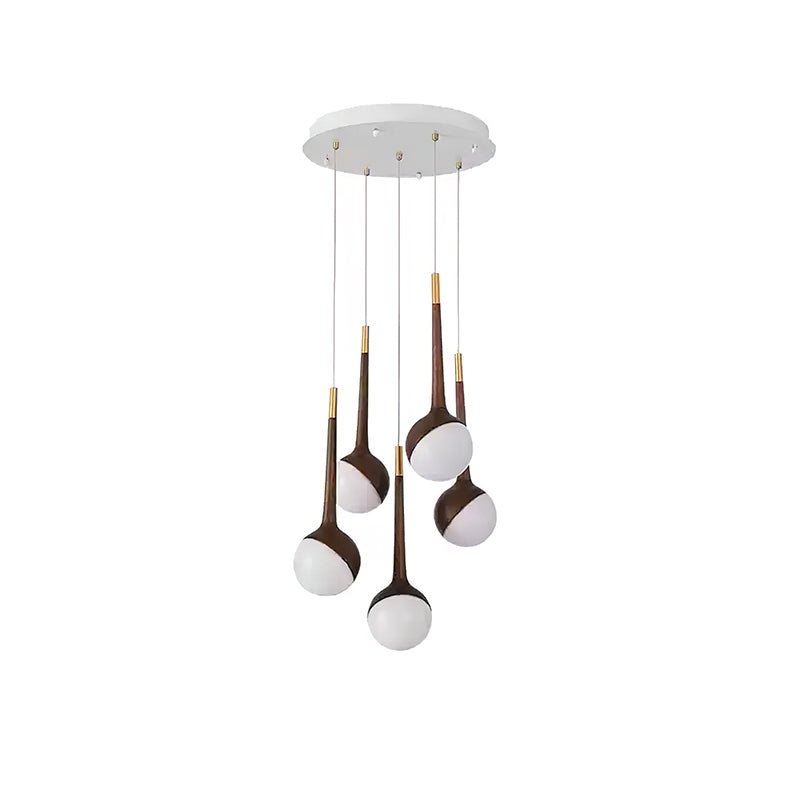 Mossy Drop Houten Hanglamp