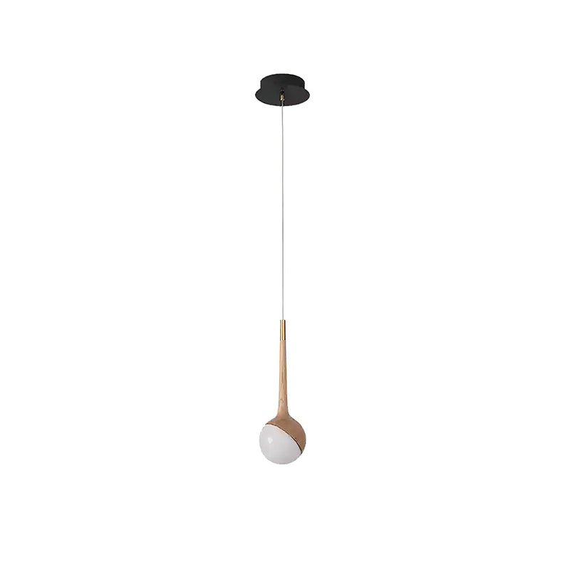 Mossy Drop Houten Hanglamp
