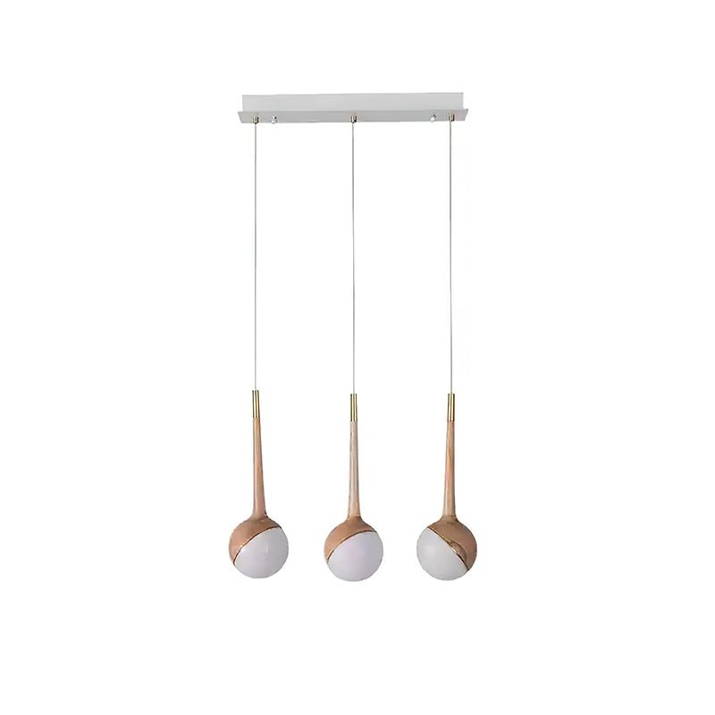 Mossy Drop Houten Hanglamp