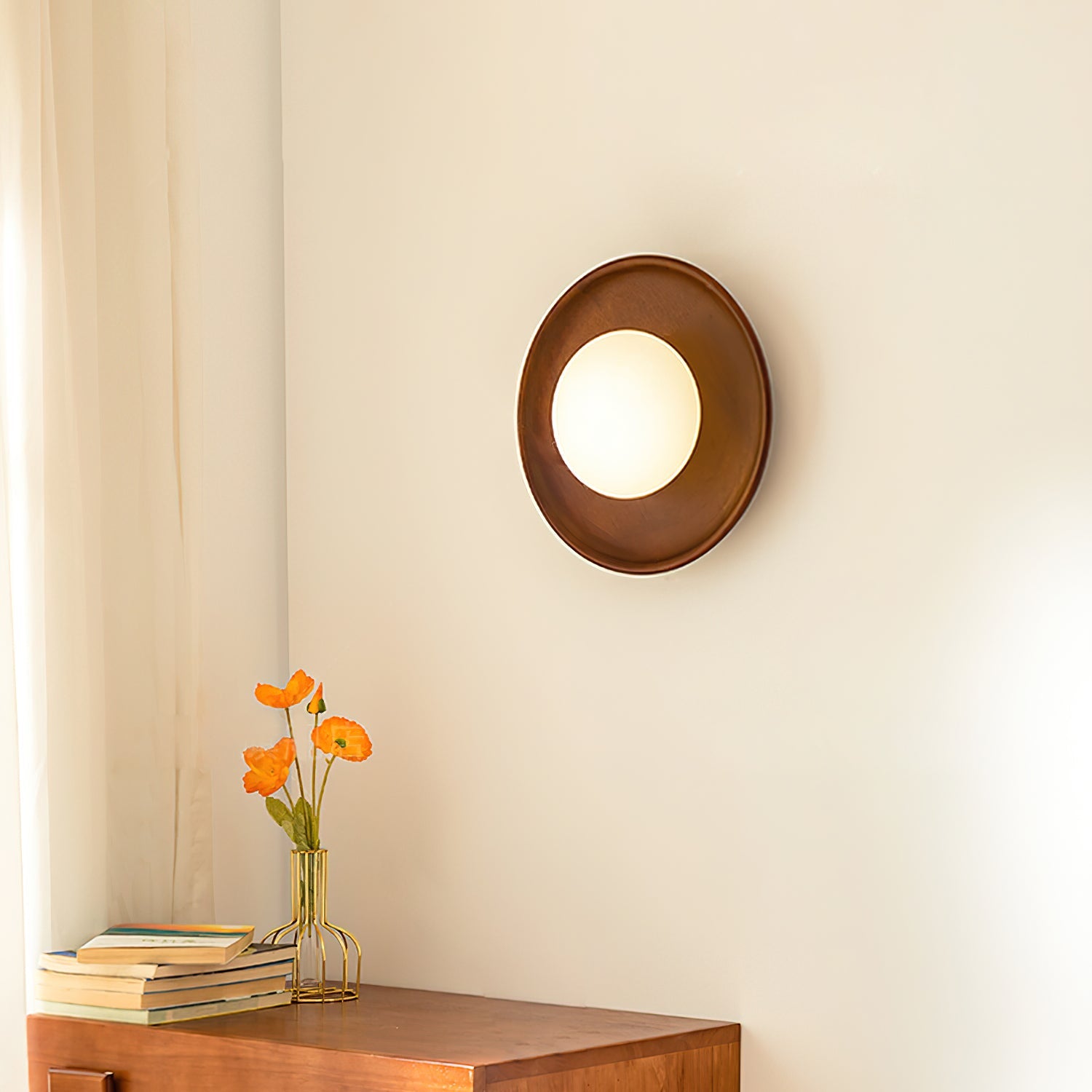 Wylcor Houten Wandlamp