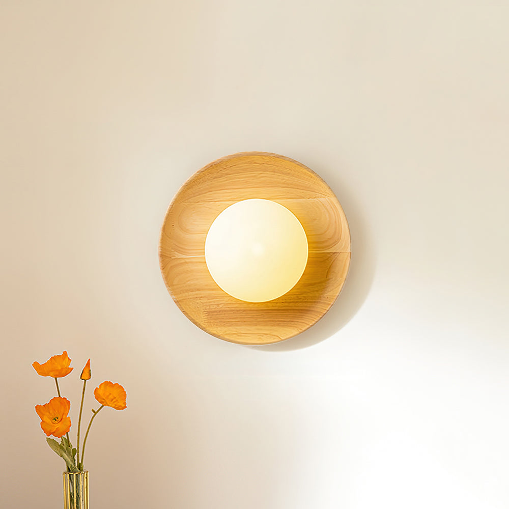 Wylcor Houten Wandlamp