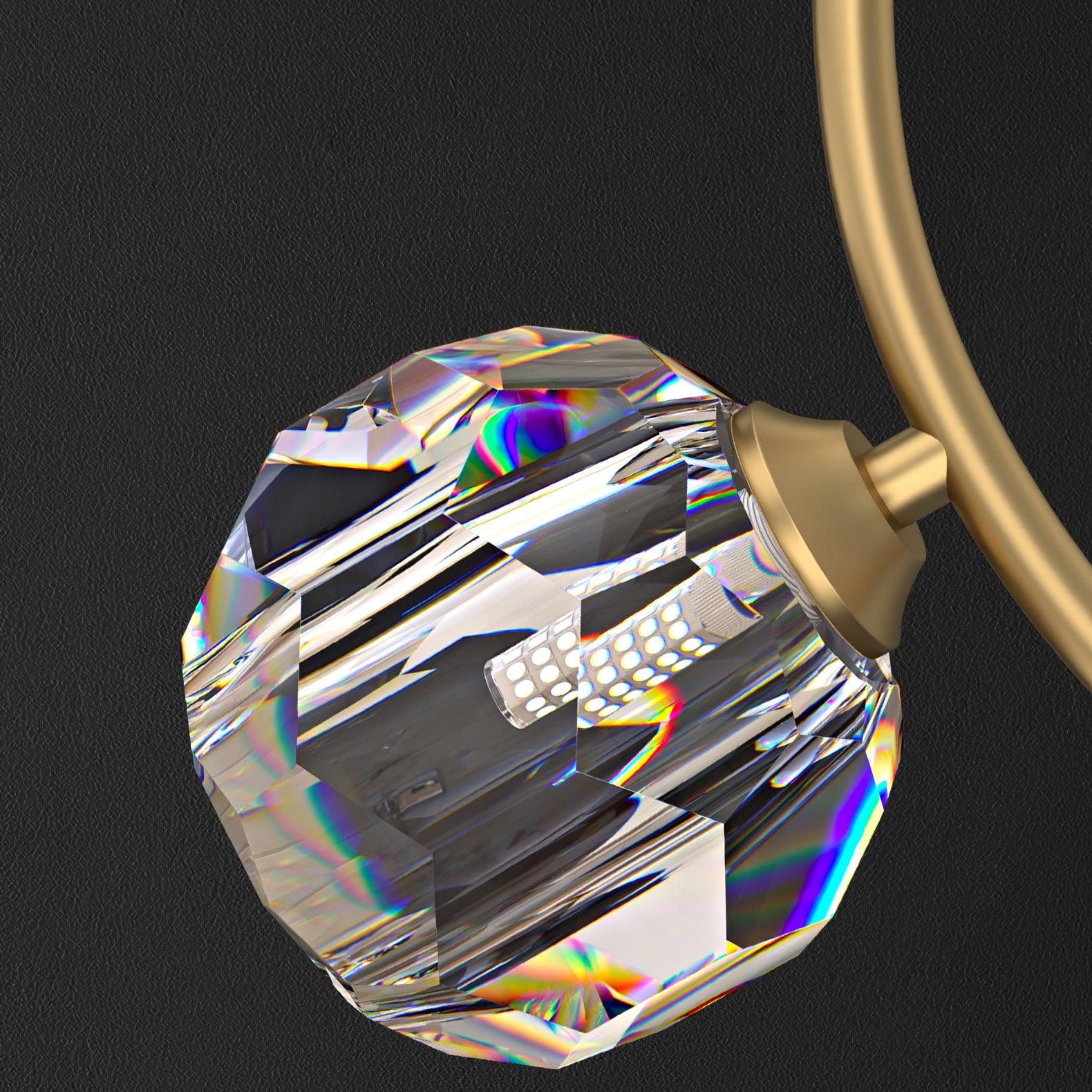 Lampada a sospensione tripla Aueres