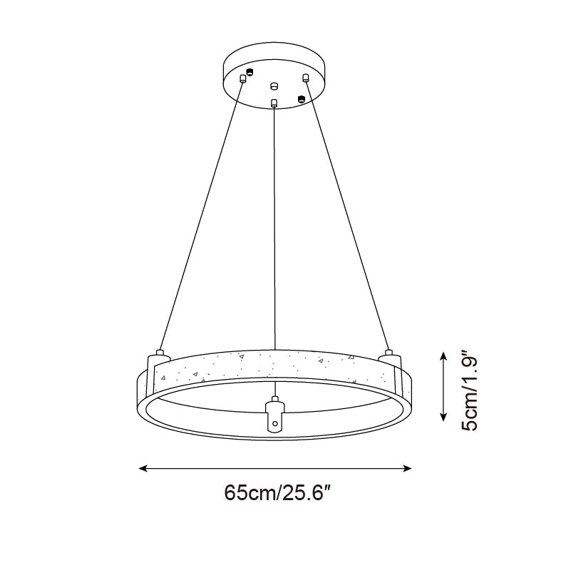 Ecolaze Natuursteen Hanglamp