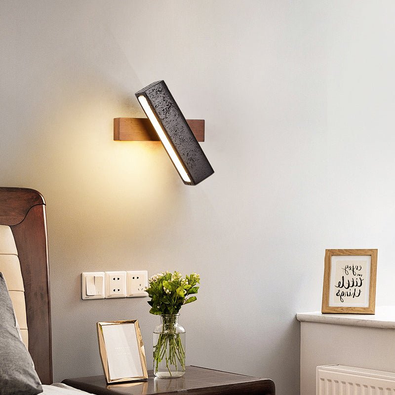 Malesa Natuursteen Wandlamp