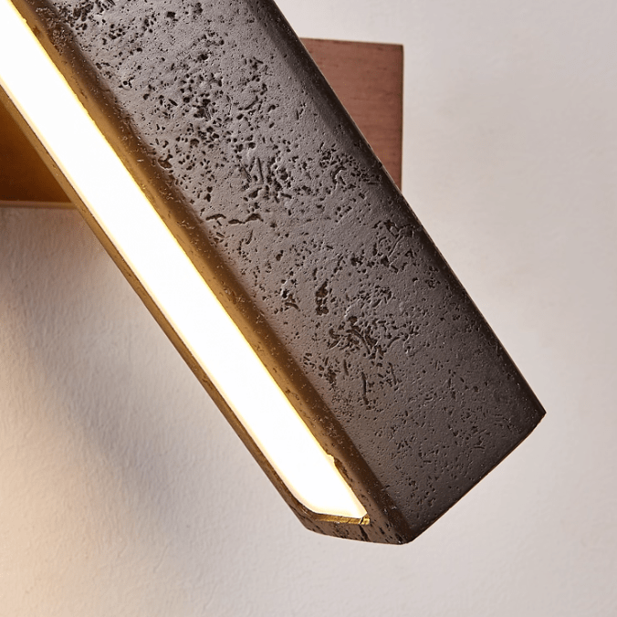 Malesa Natuursteen Wandlamp