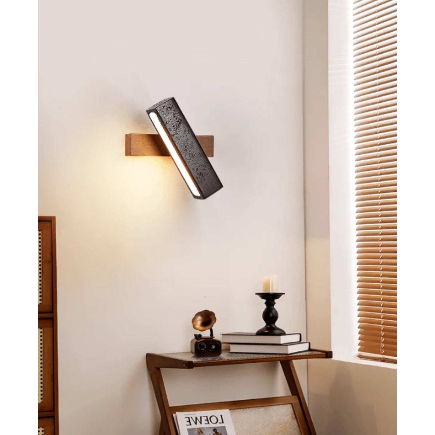 Malesa Natuursteen Wandlamp