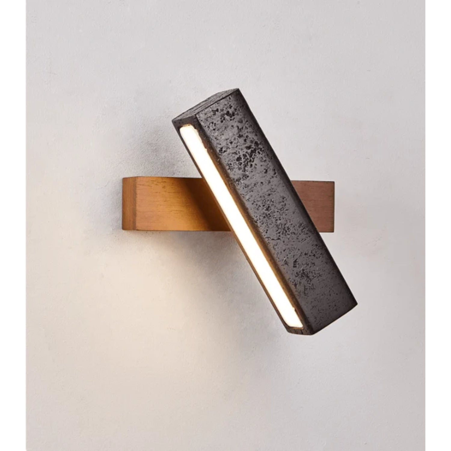 Malesa Natuursteen Wandlamp