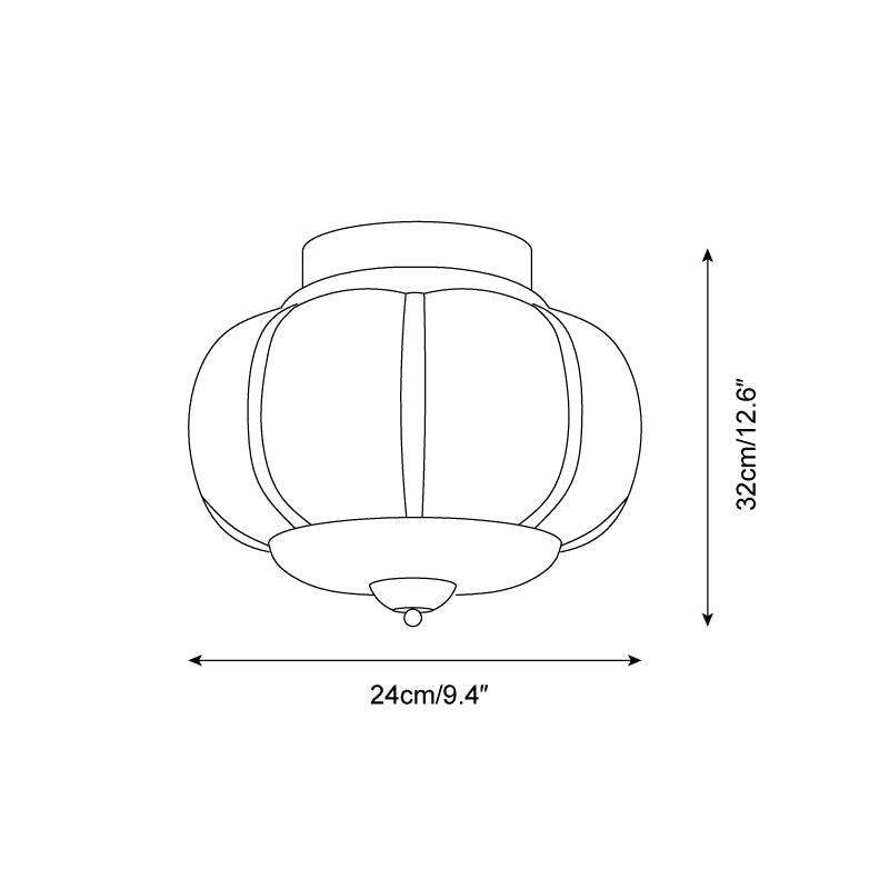 Lelonis Vlakke Plafondlamp