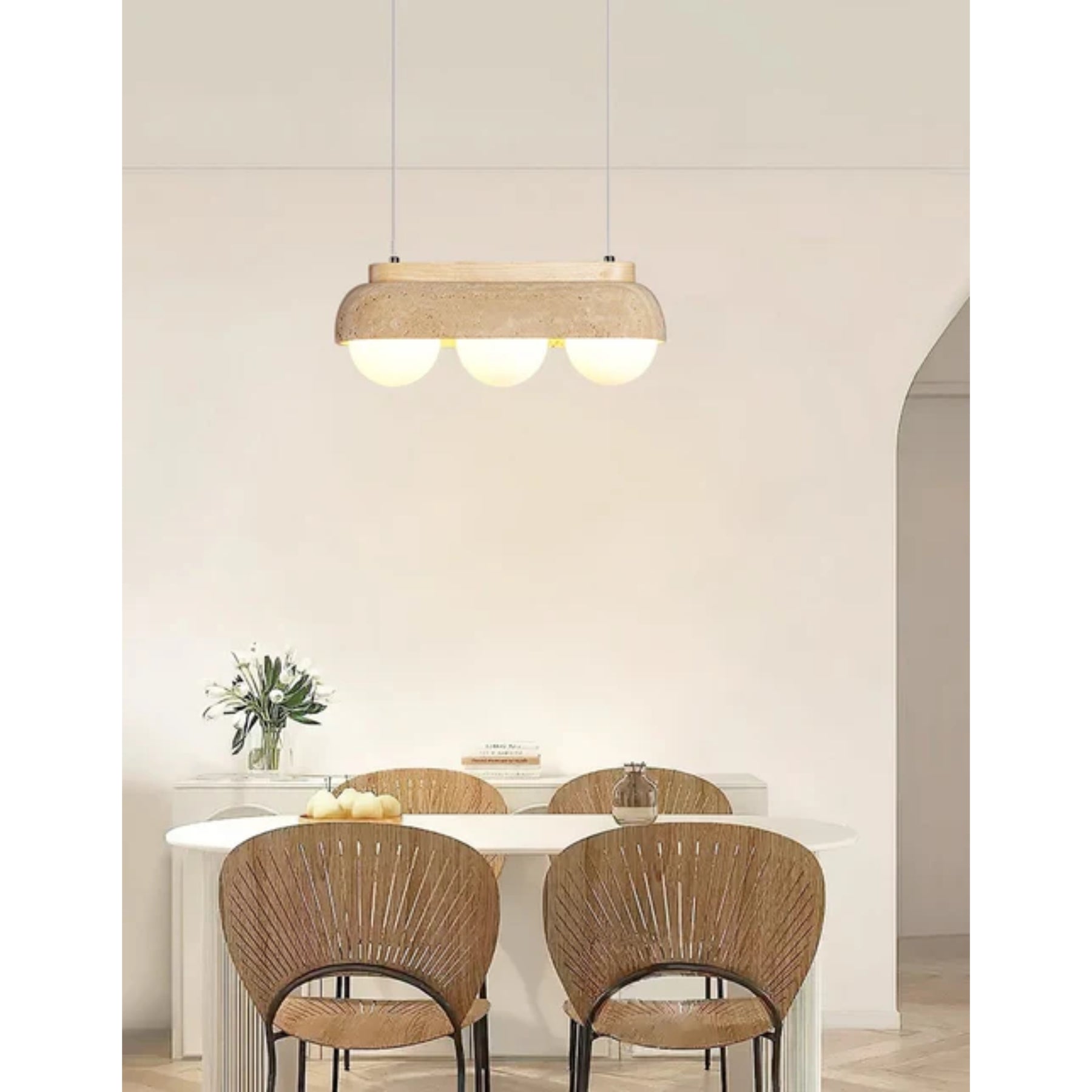 Ewosyn Natuursteen Hanglamp