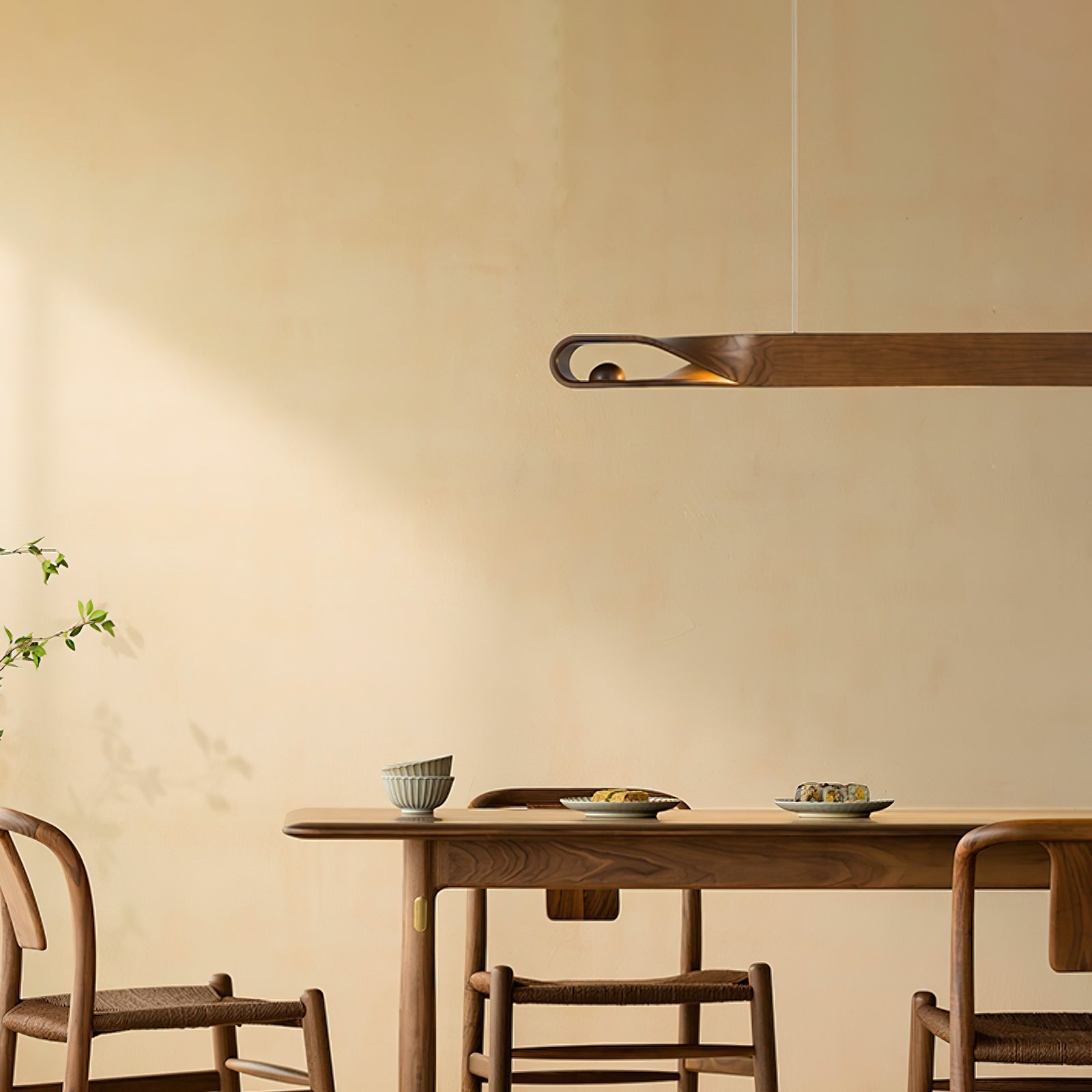 Elowis Houten Hanglamp