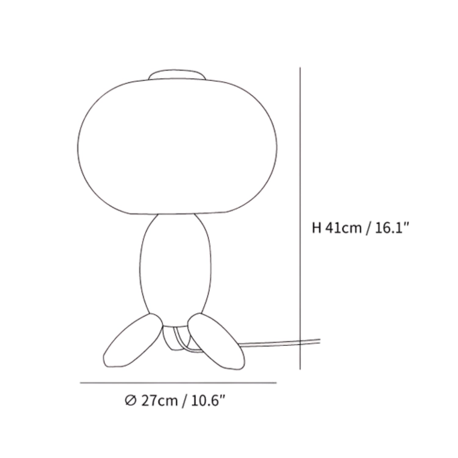 Lampada da tavolo Boelof