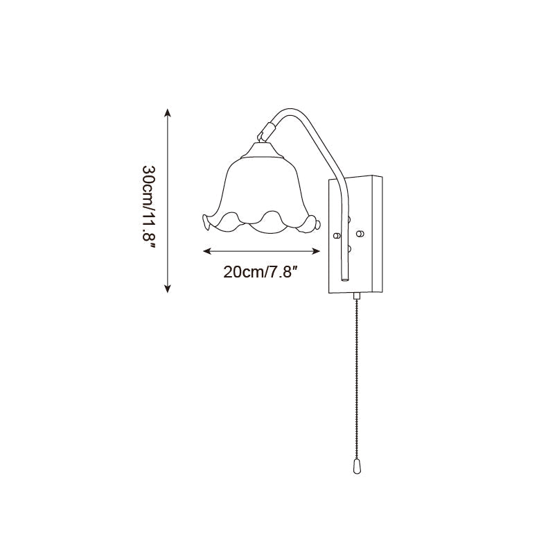 Lampada da parete Elmeza