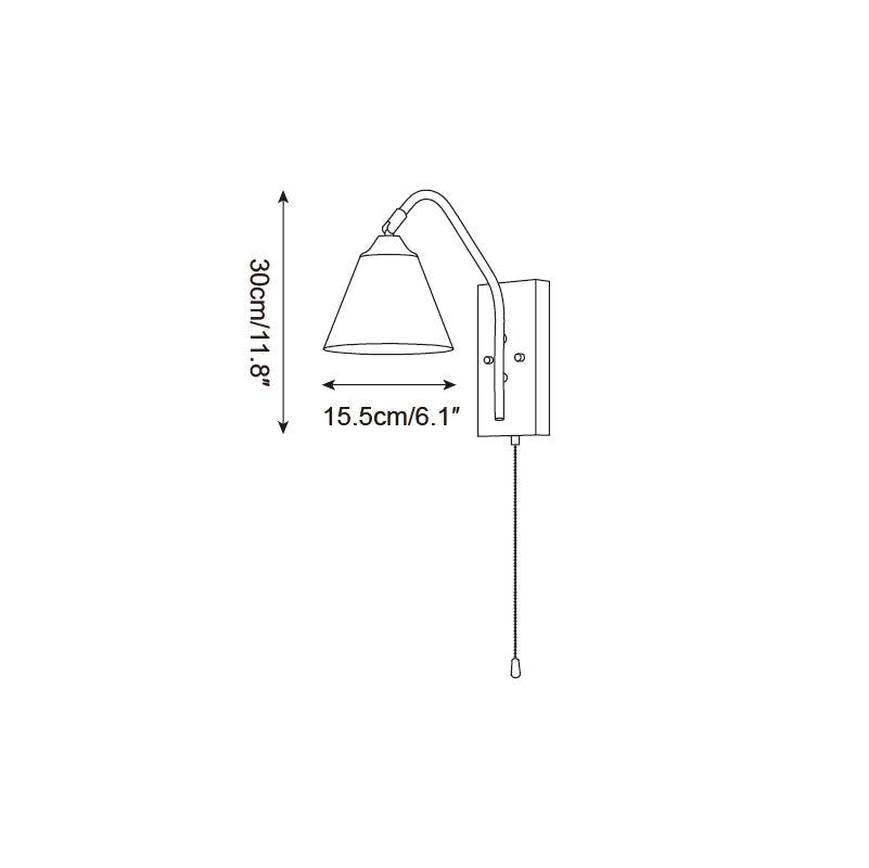 Lampada da parete Elmeza