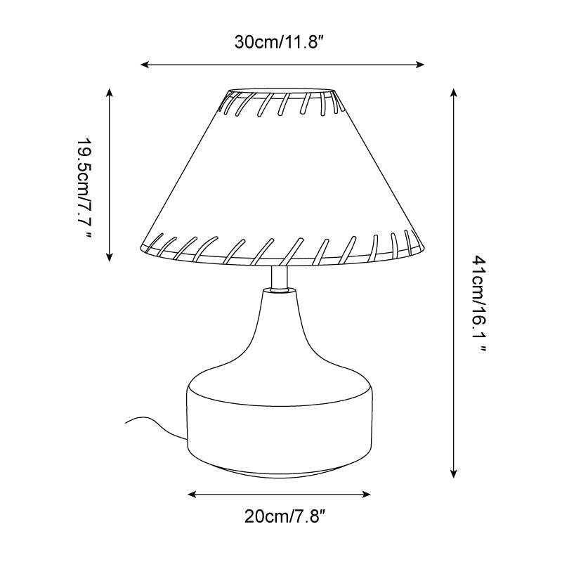 Lampada da tavolo Enloeza