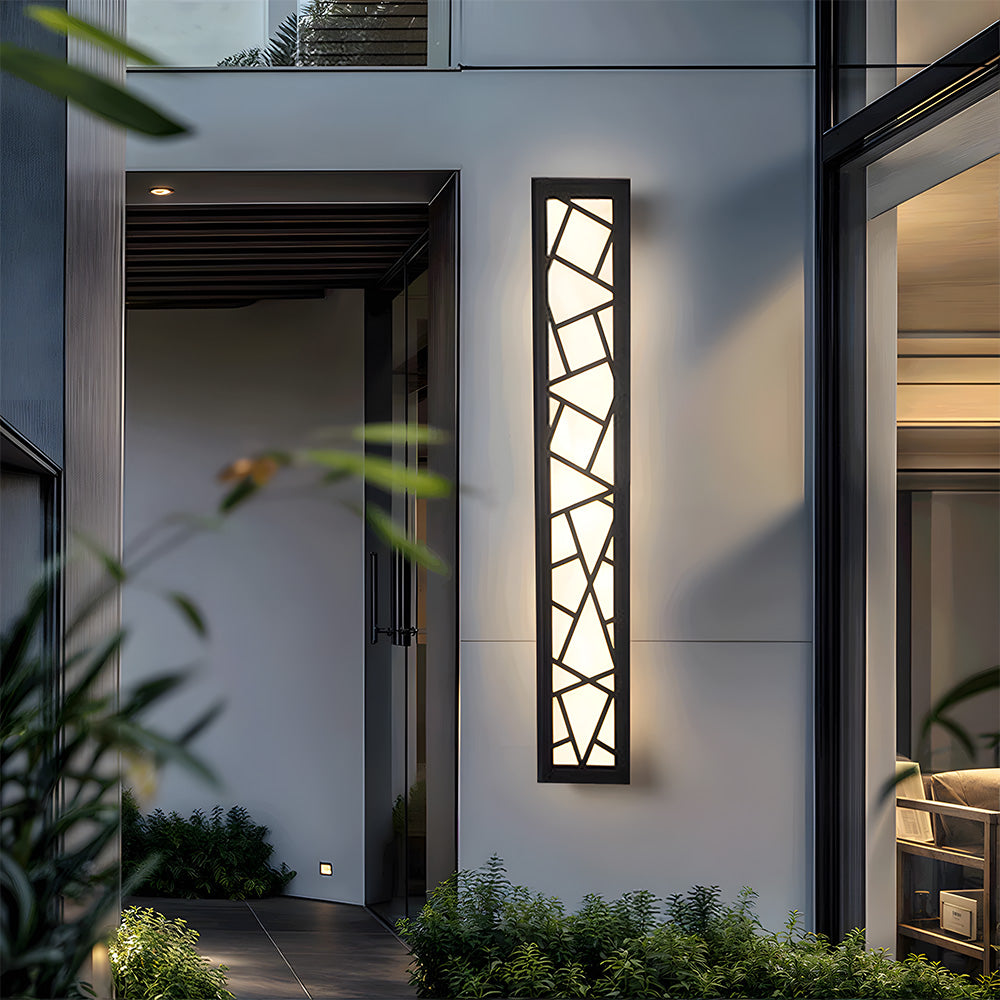 Blockshape Wandlamp Voor Buiten