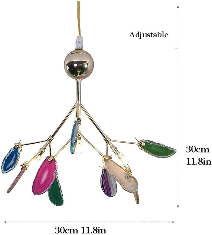 Sela Agaat Steen Hanglamp